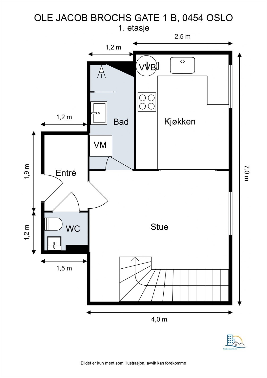 - Plantegning 1. etasje - Galleribilde