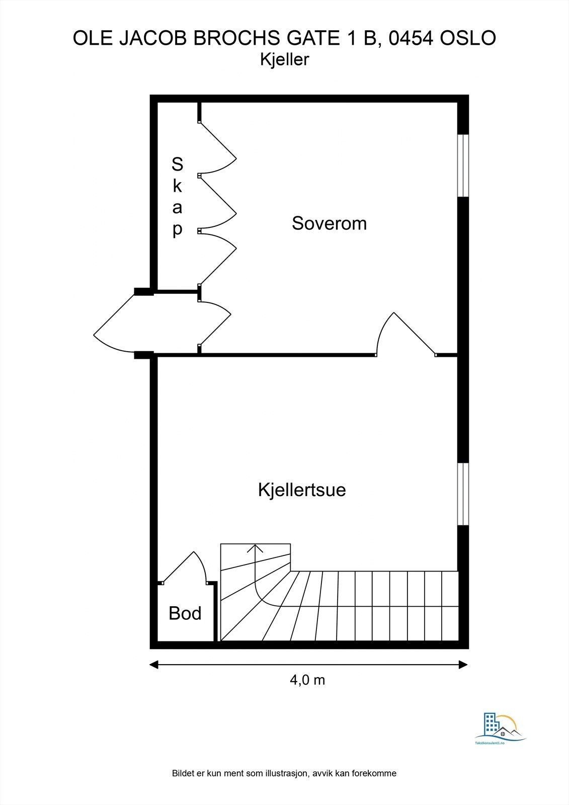- Plantegning kjelleretasje - Galleribilde