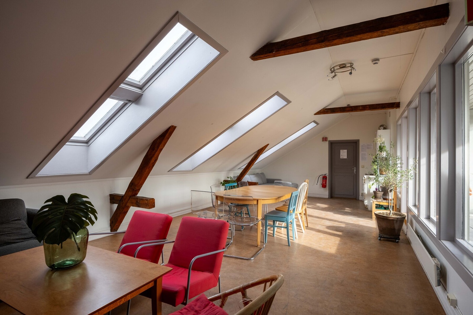 Felles sosialt rom som alle beboere kan benytte. Galleribilde