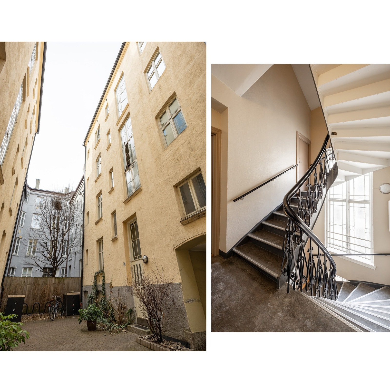 Eldre bygård med mye sjarm og historie. Galleribilde