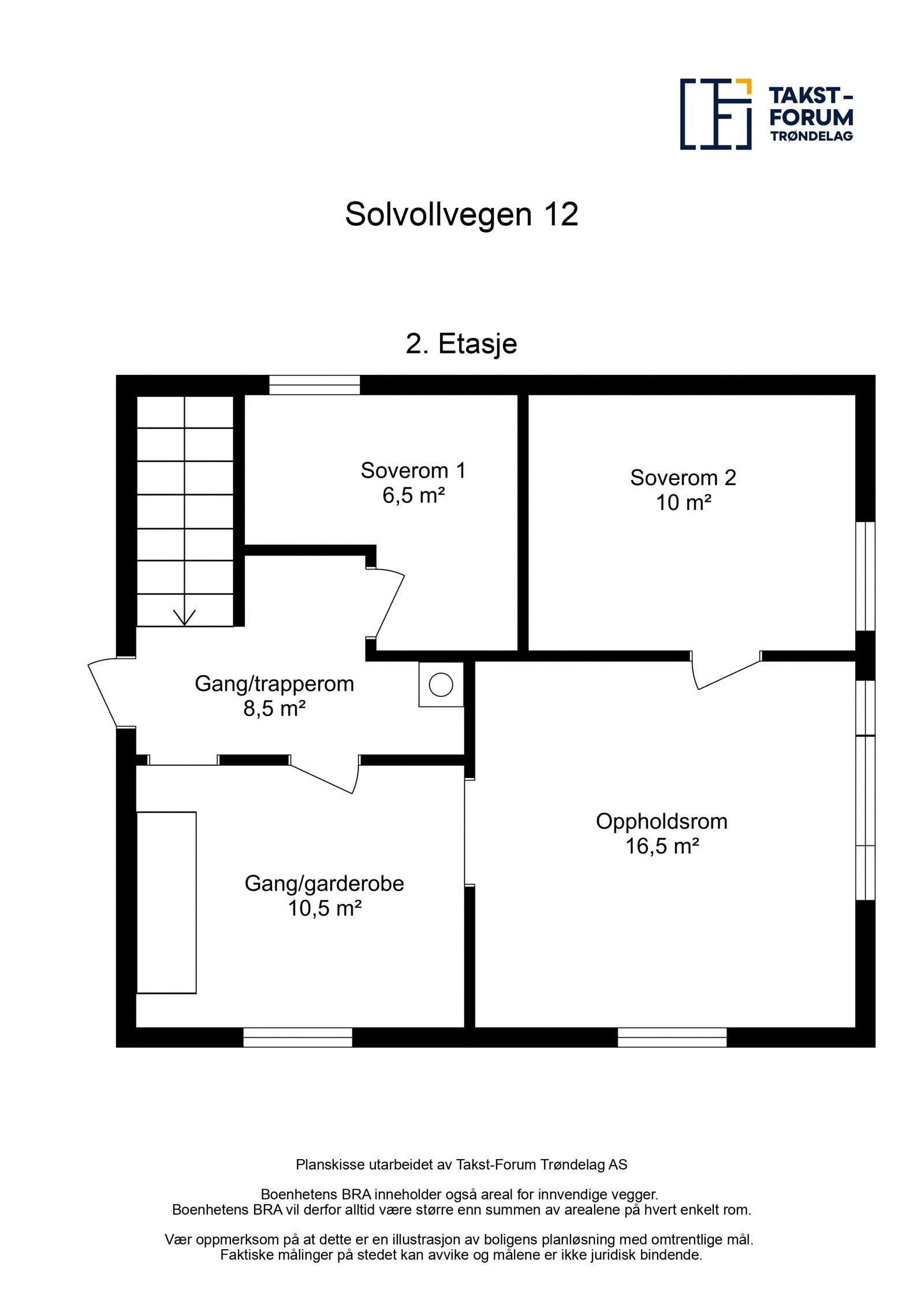 Planskisse 2._etasje Galleribilde