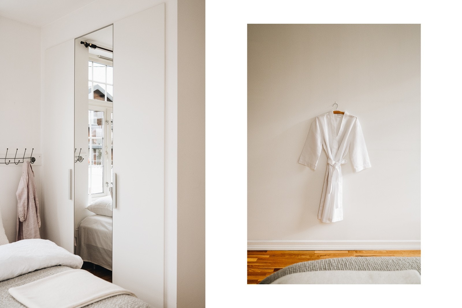 Det er godt med garderobe. Galleribilde