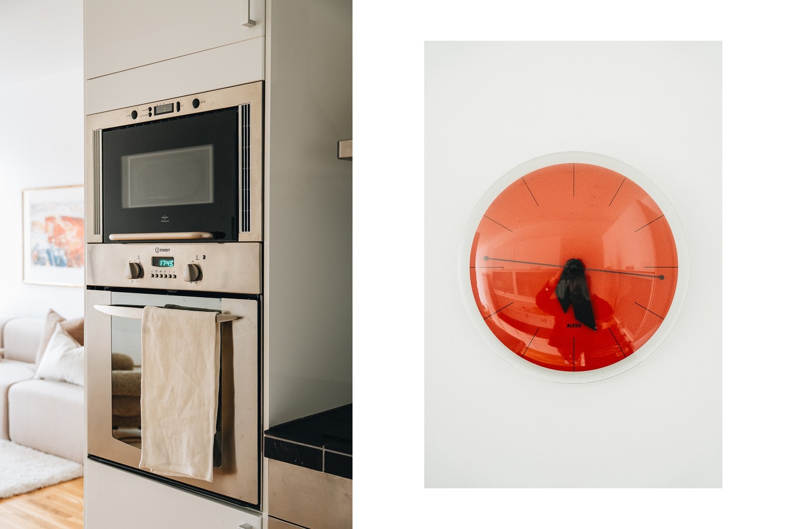 Leiligheten har en åpen stue & kjøkken-løsning som gir rommet et sosialt preg. Galleribilde