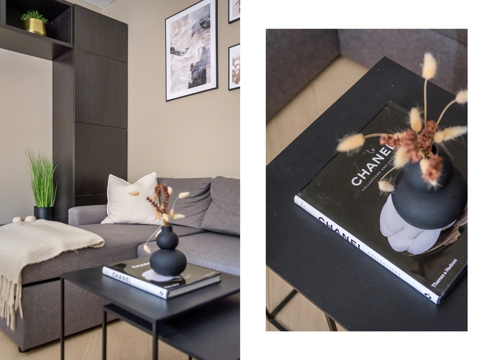 Praktisk løsning for oppbevaring som medfølger i salget. Galleribilde