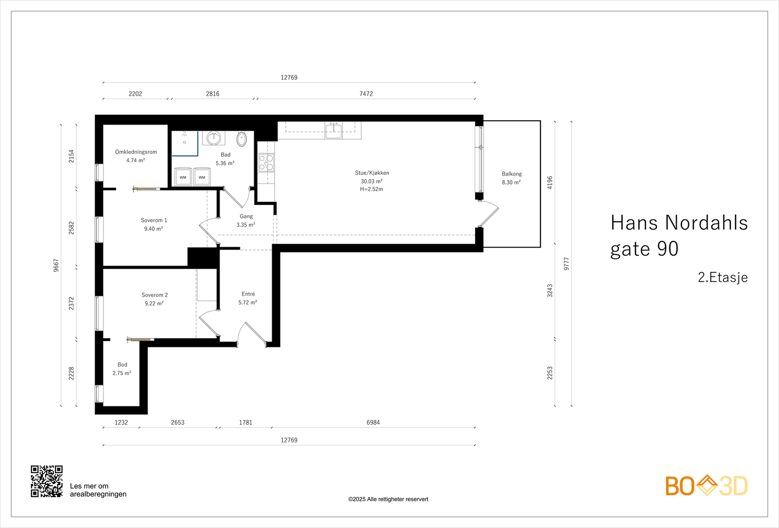Plantegning. Galleribilde