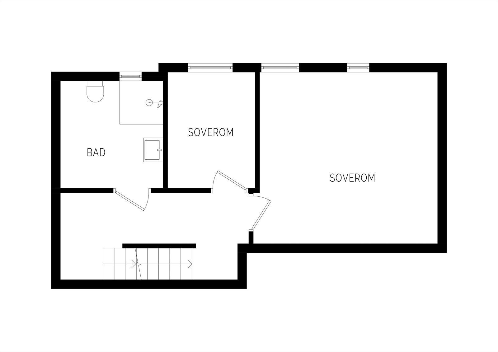 Planskisse 2. etasje Galleribilde