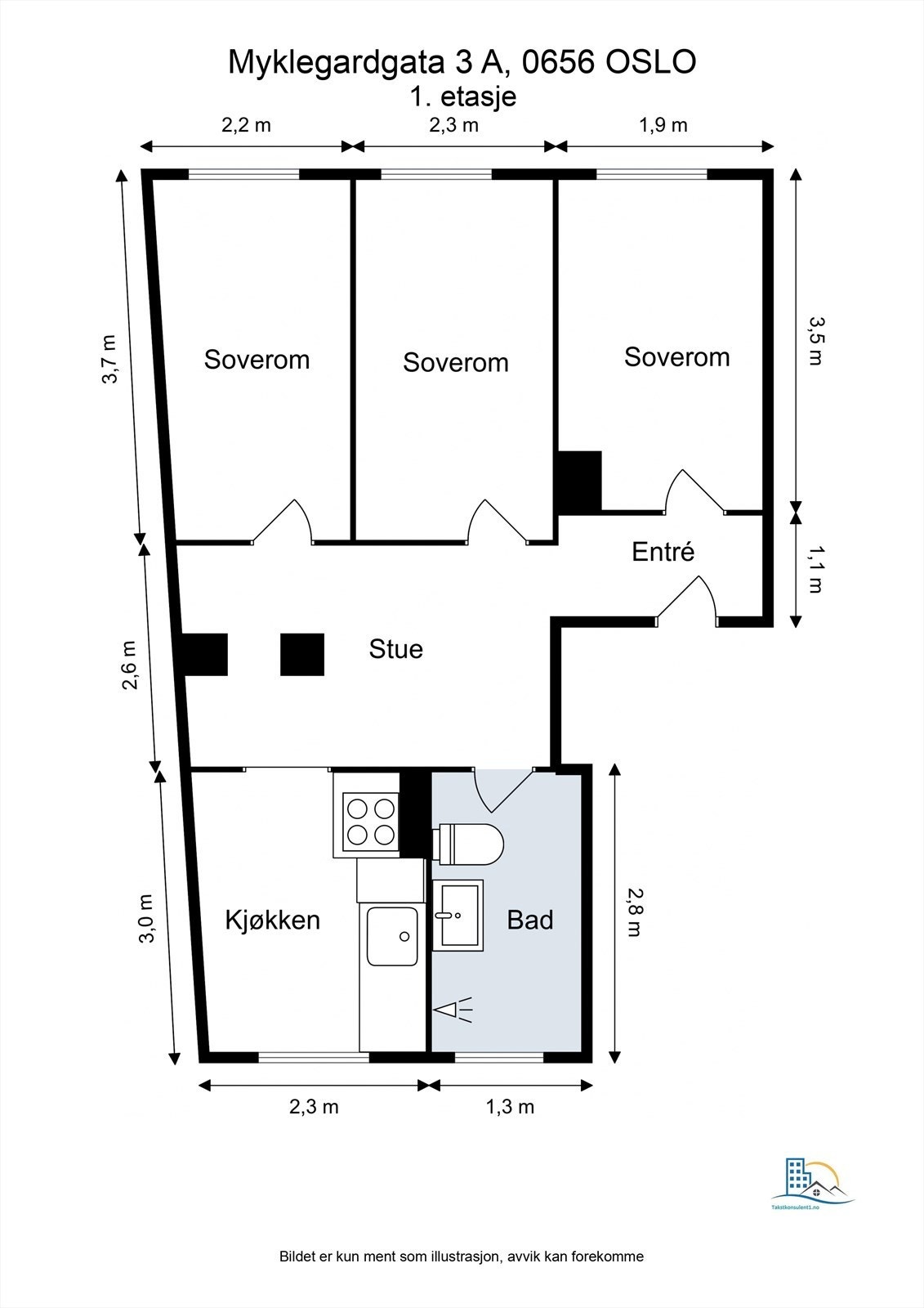 - Plantegning - Galleribilde
