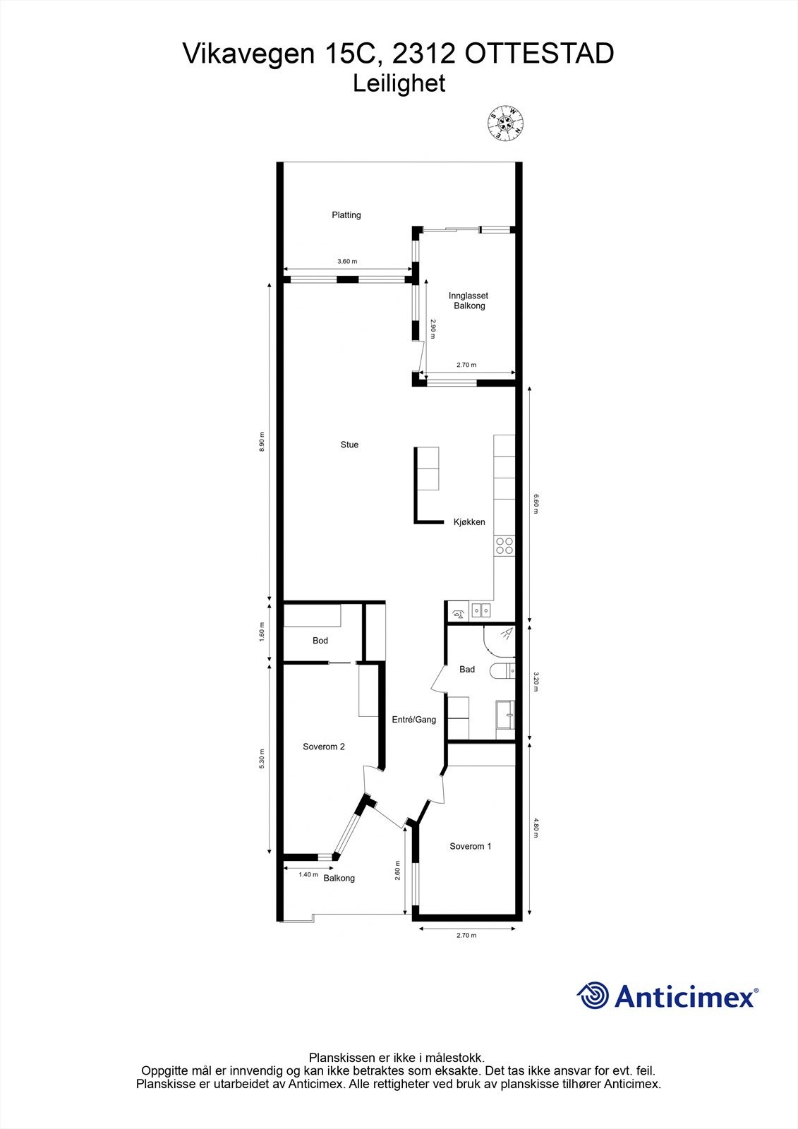 Plantegning. Galleribilde