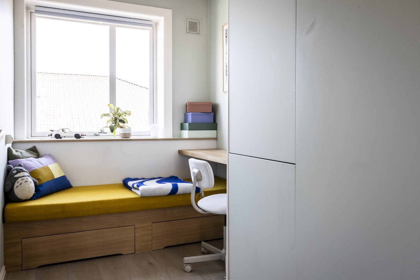 soverom nr. 2 passer perfekt til barnerom, gjesterom eller kontor. Galleribilde