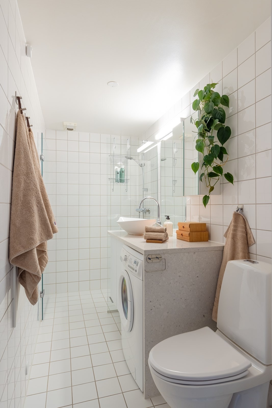 Delikat og tidløst bad som er av god størrelse. Galleribilde