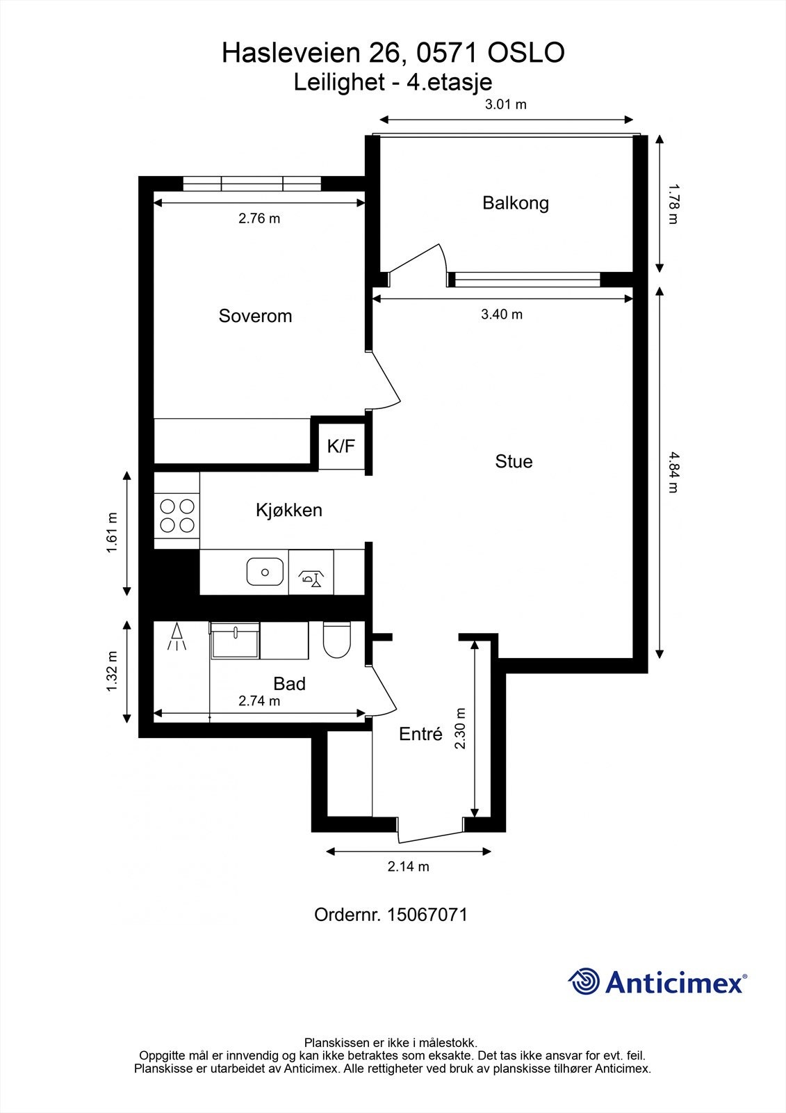 Plantegning. Galleribilde