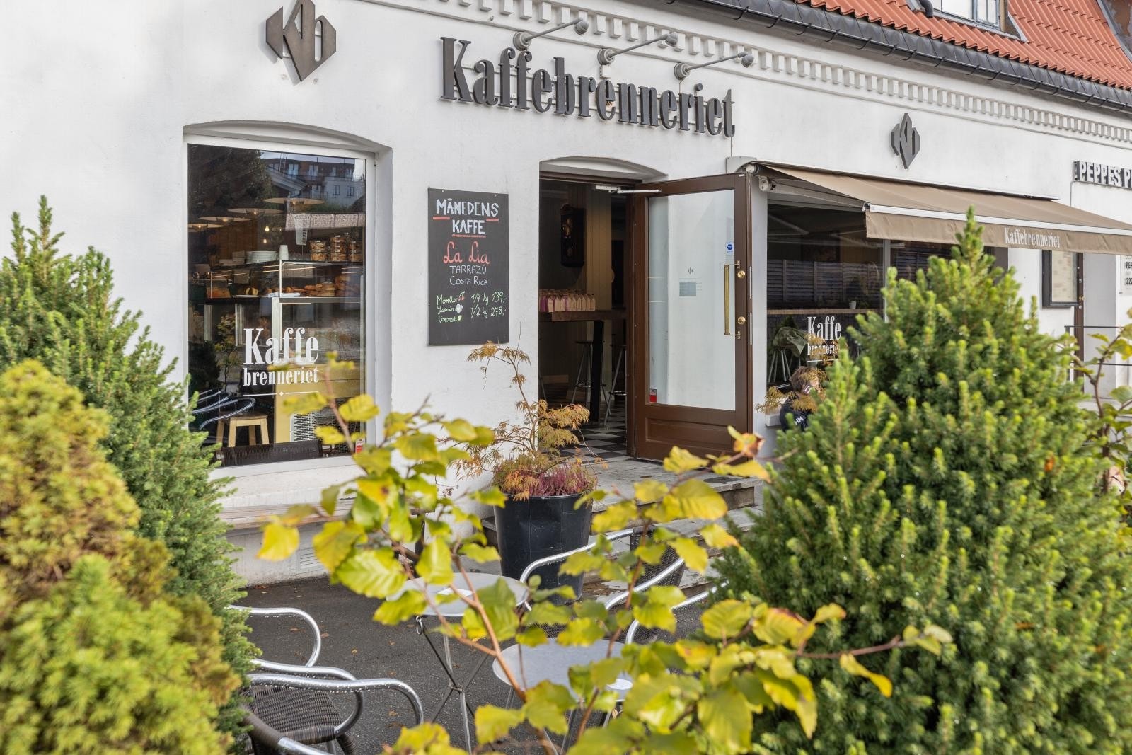 Kaffebrenneriet på Røa tilbyr ferske bakervarer fra eget bakeri Galleribilde