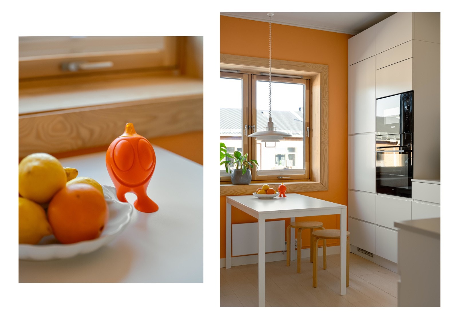 I serien "Genmanipulert frukt og grønt" stiller vi i dag med denne klementinen med bein. Neida, den er ikke ekte. Galleribilde