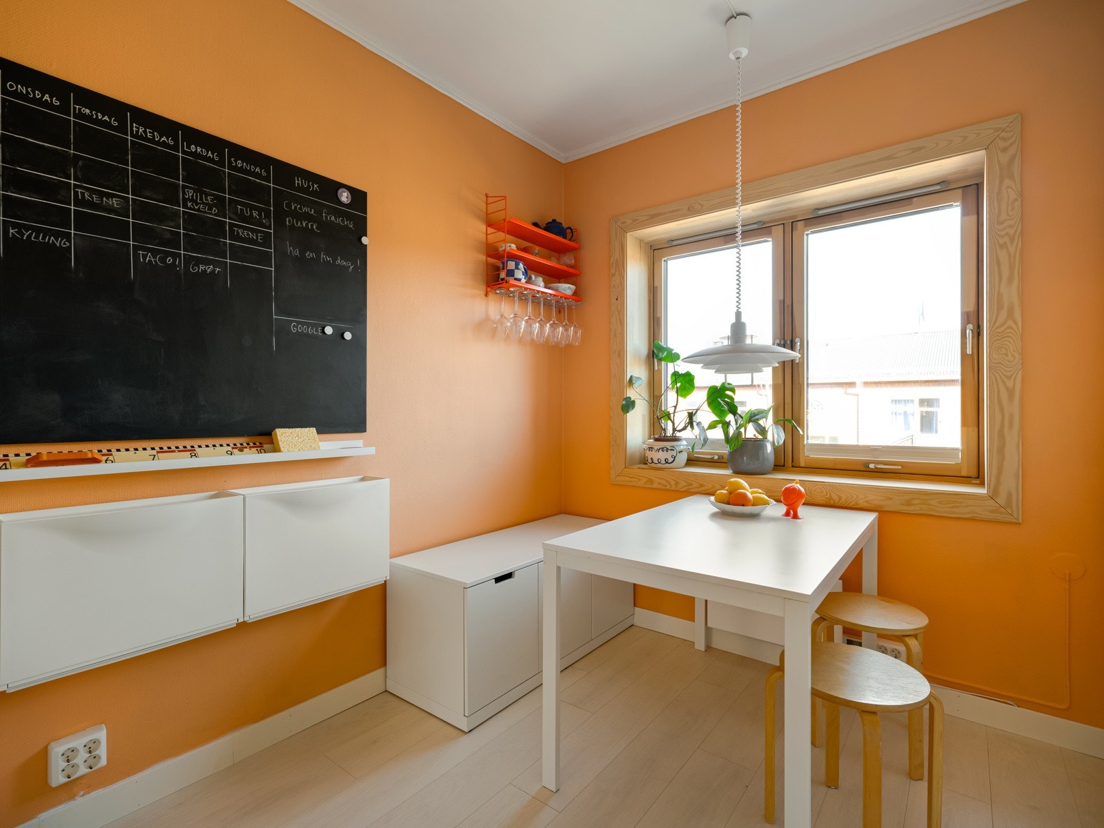 Dette er en skikkelig fin frokostplass, eller kveldsplass for den saks skyld. Galleribilde