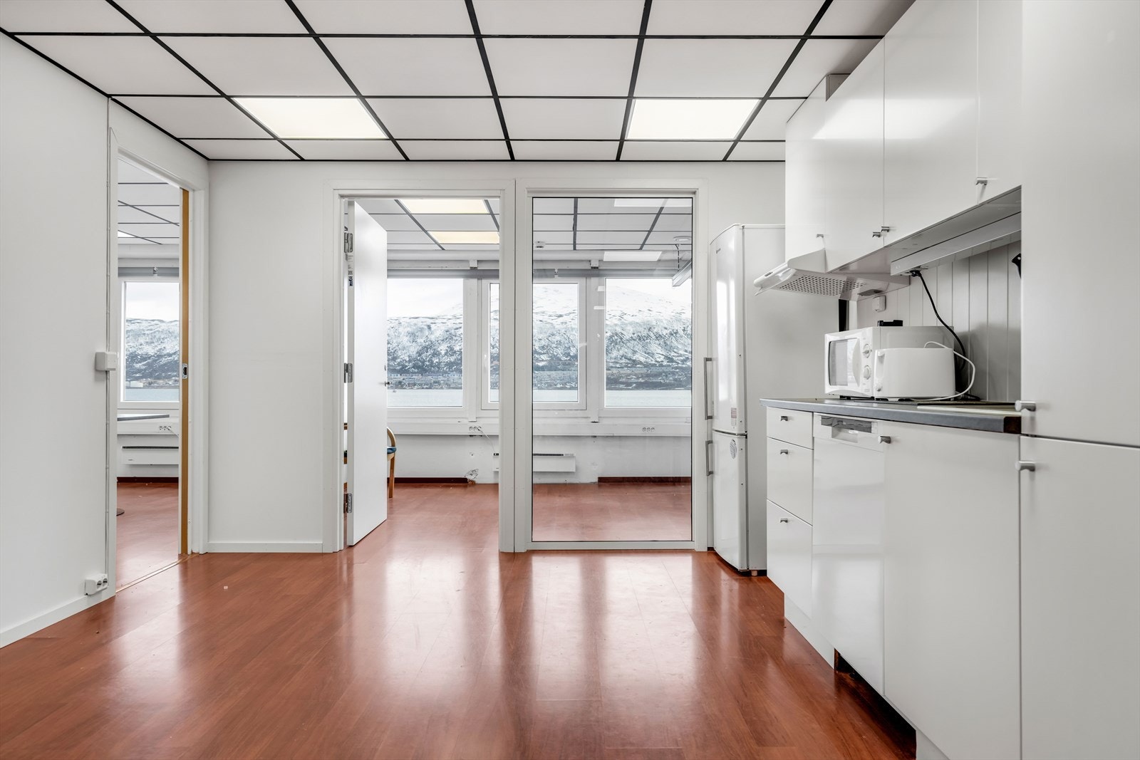 Nydelig utsikt, moderne led-
belysning Galleribilde