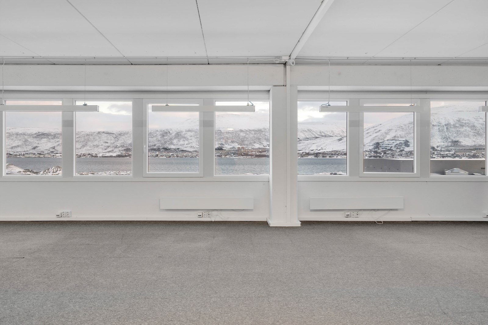 Fin utsikt mot løypene i Krokelvdalen Galleribilde