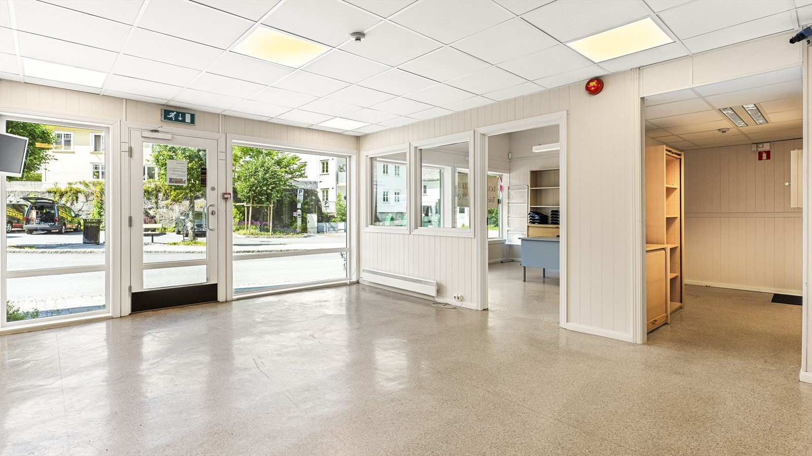 Lokalet er innredet etter forrige leietaker som benyttet det til bank Galleribilde