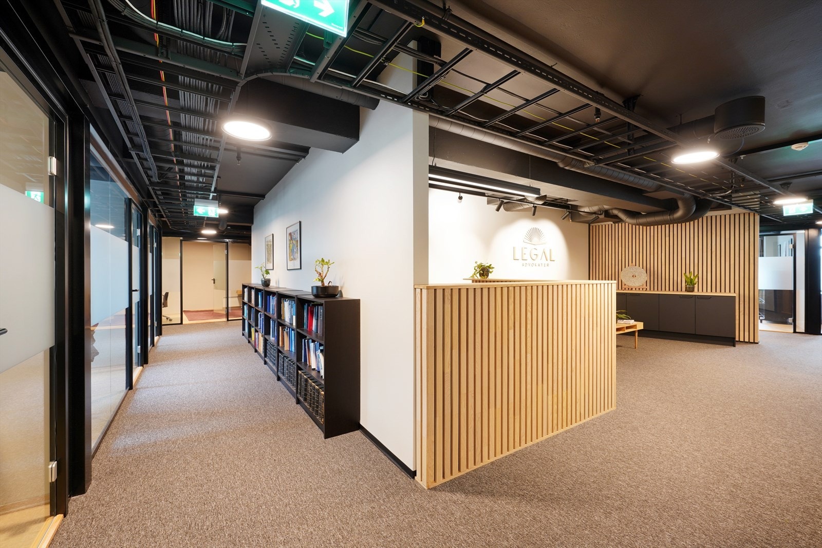 Eksempel fra leietaker i bygget Galleribilde