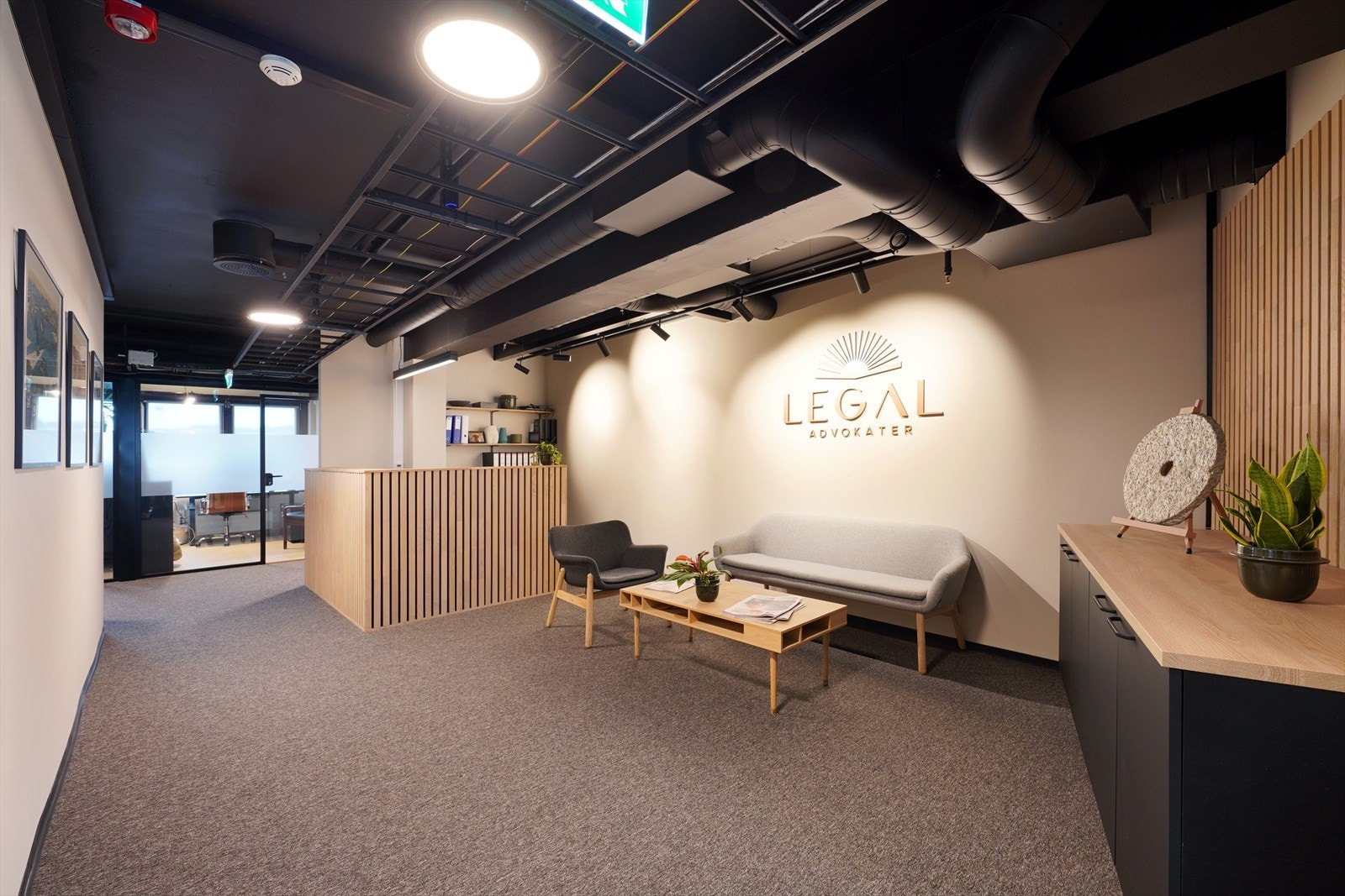 Eksempel fra leietaker i bygget Galleribilde