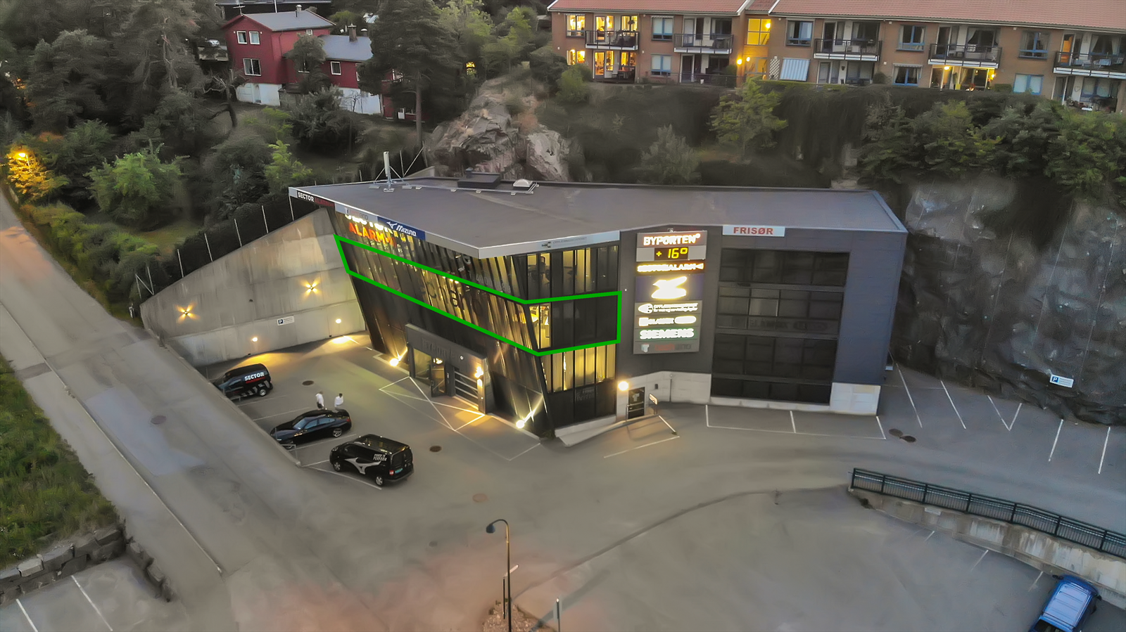 Flott kontorlokale med god standard og god eksponering Galleribilde