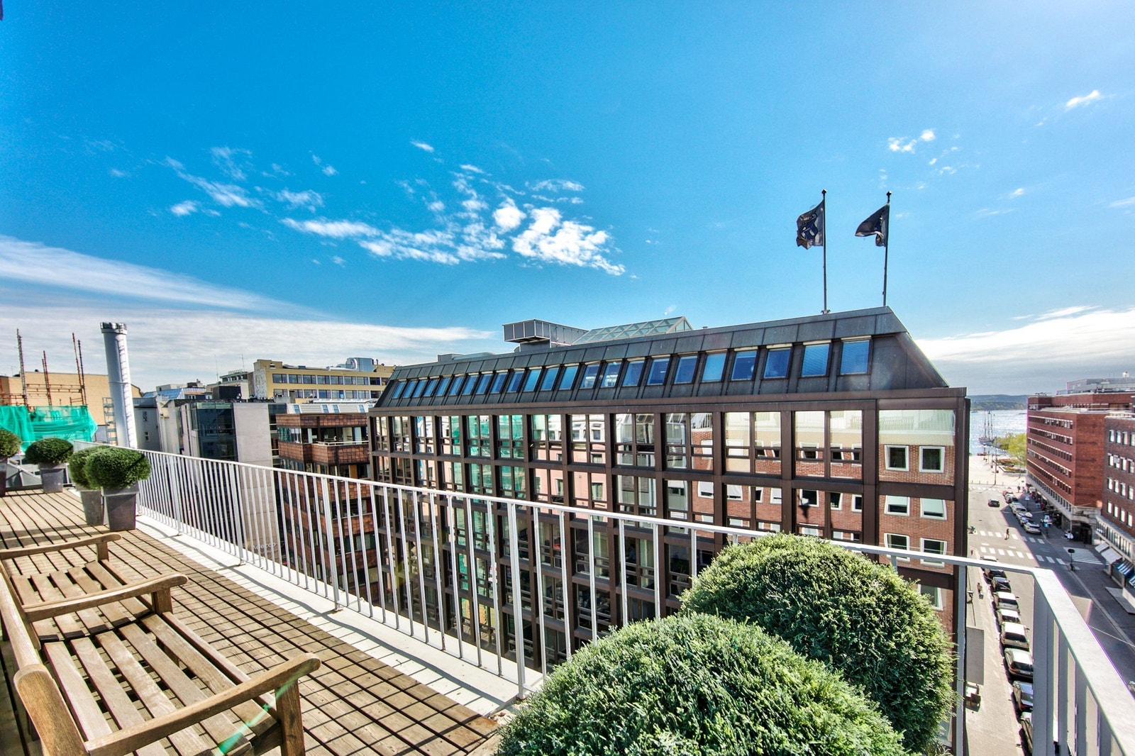 Takterrasse Galleribilde