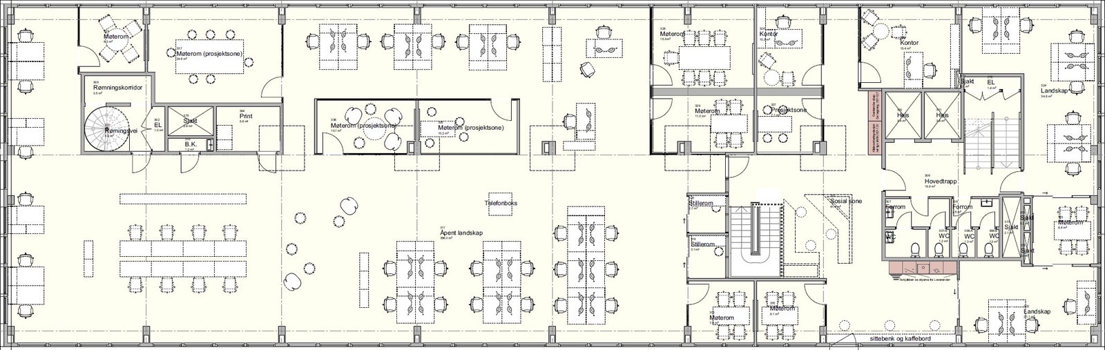 Alternativ møbleringsplan Galleribilde