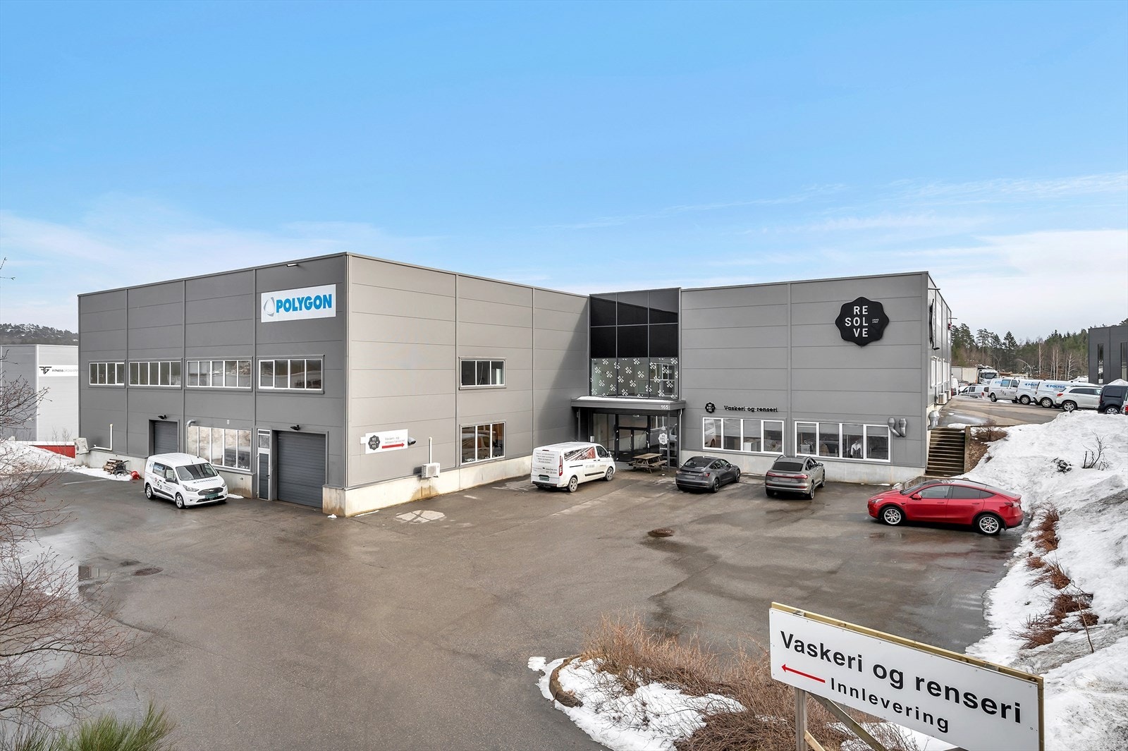 Felles inngangsparti Galleribilde