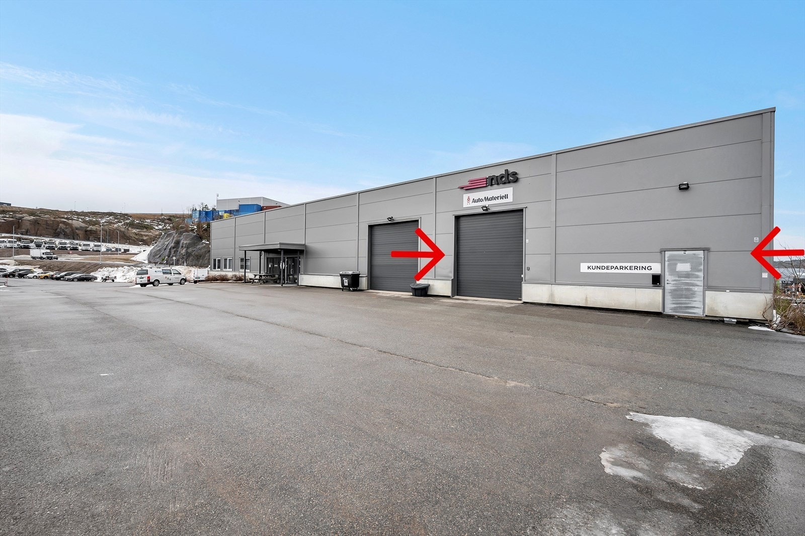 Enkel adkomst og god parkeringsdekning Galleribilde