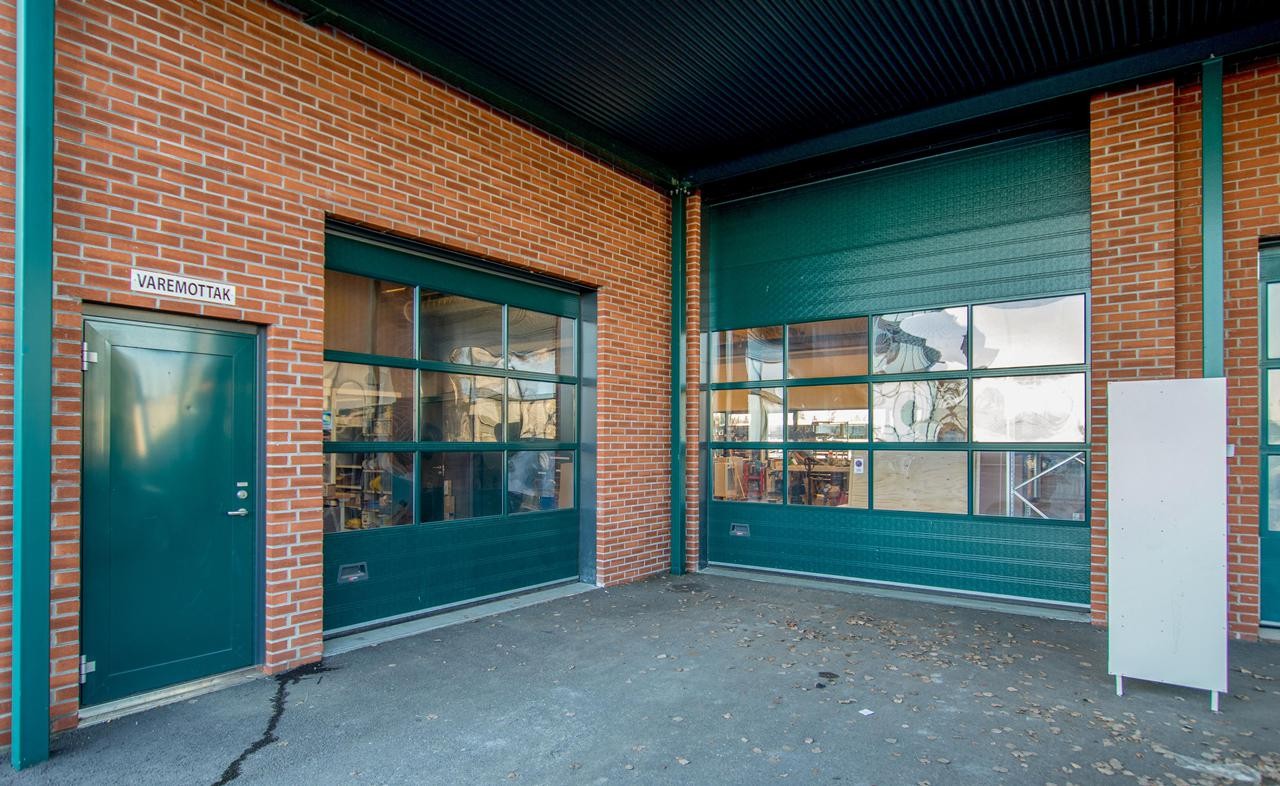 Kjøreport til produksjonshall/lager Galleribilde