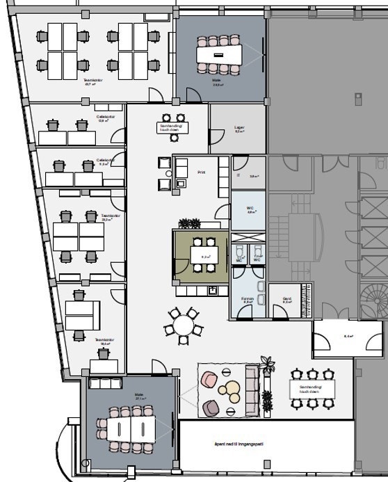 Dagens planløsning Galleribilde