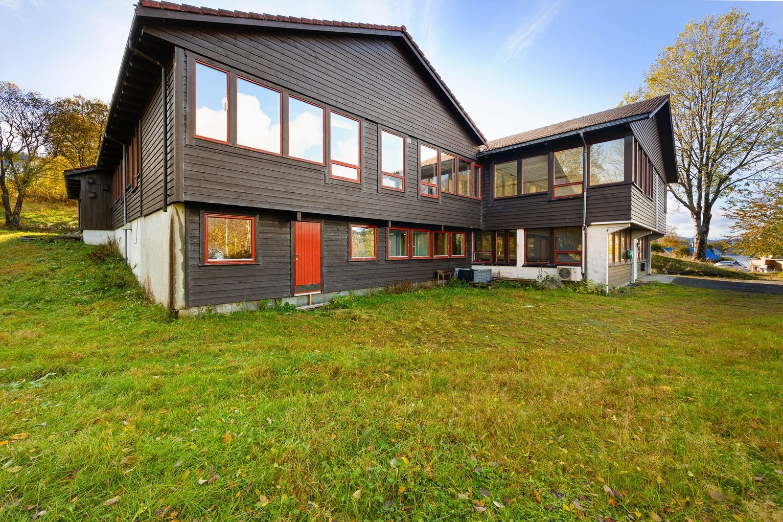 Bygningen har vært i bruk frem til juni 2024. Galleribilde