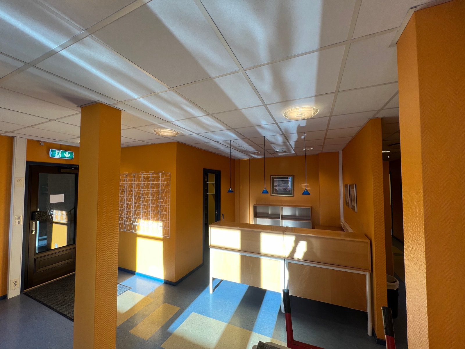 1. etasje Hovedlokale nordre del - Resepsjon Galleribilde