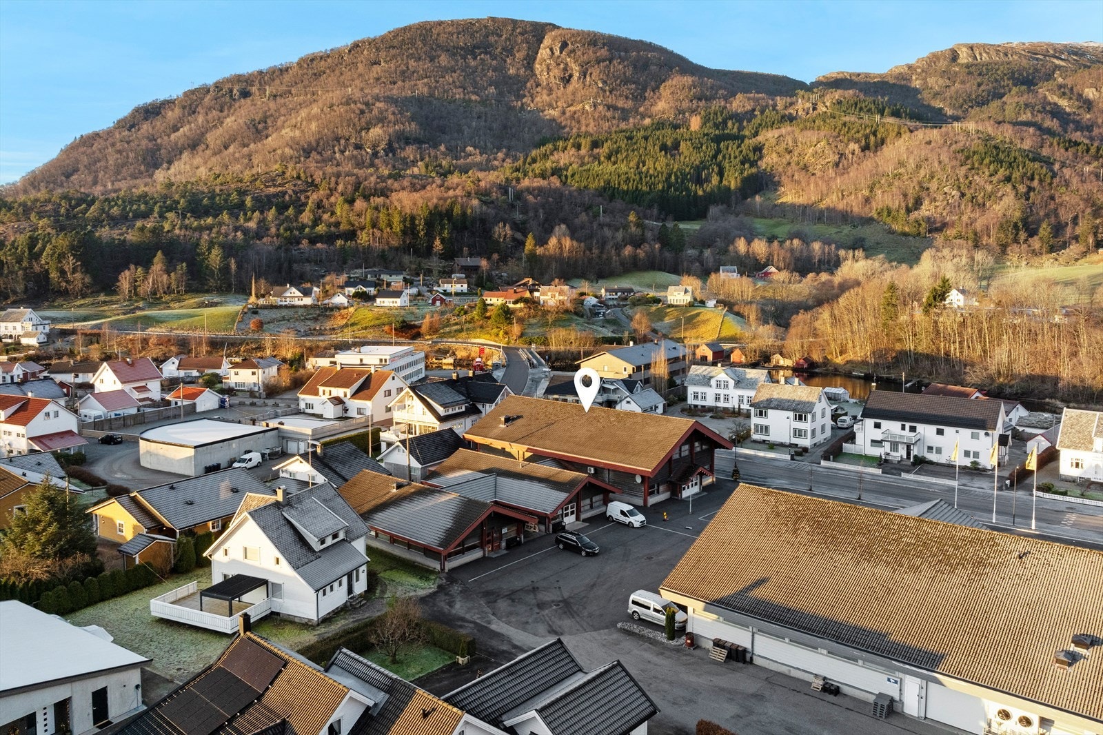 Sentral beliggenhet Galleribilde