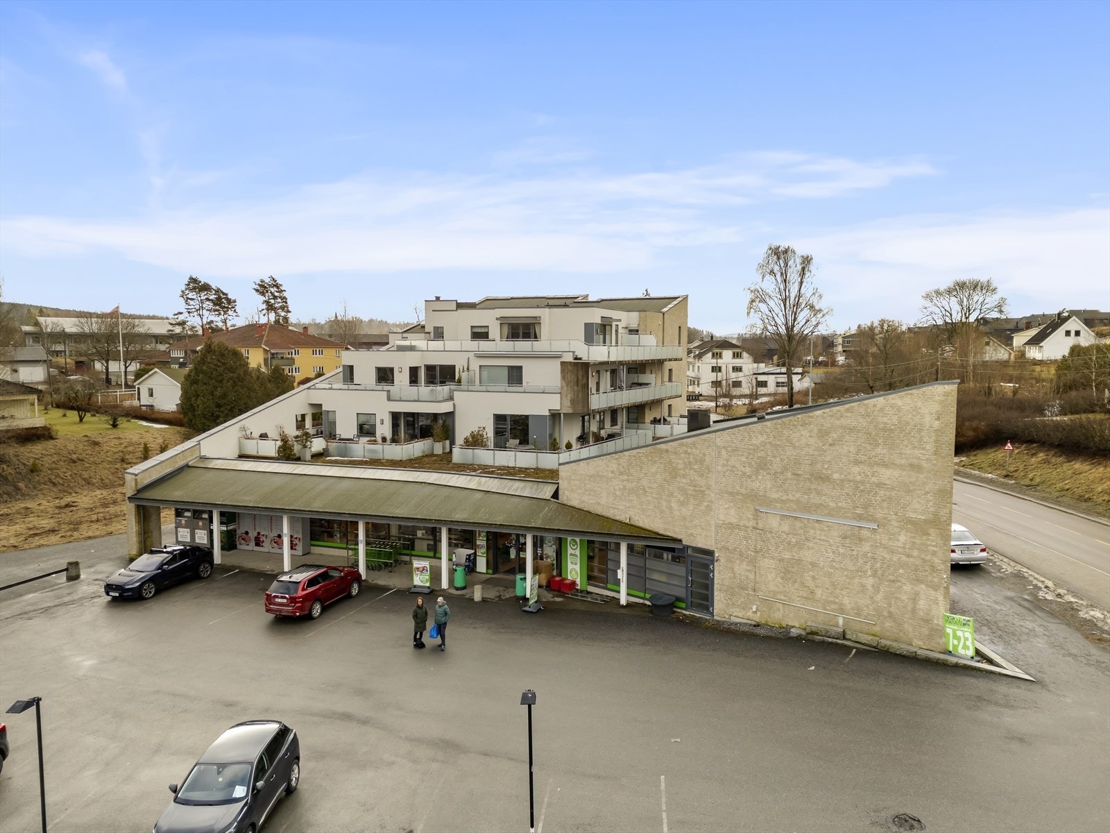 Dronefoto Galleribilde