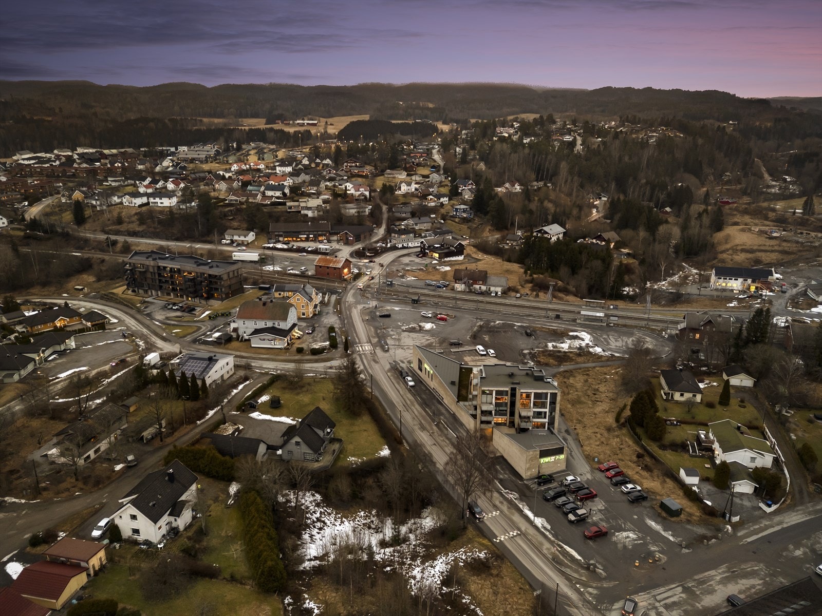 Dronefoto Galleribilde