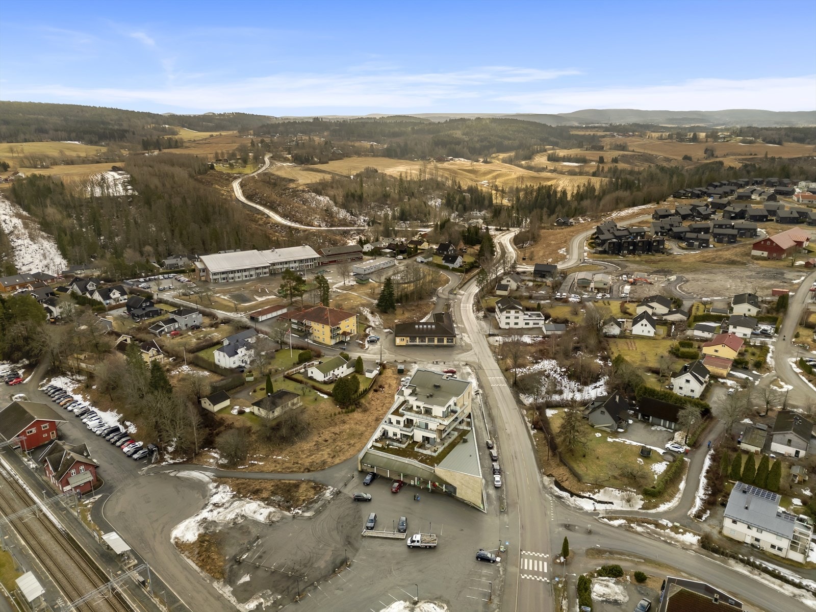 Dronefoto Galleribilde