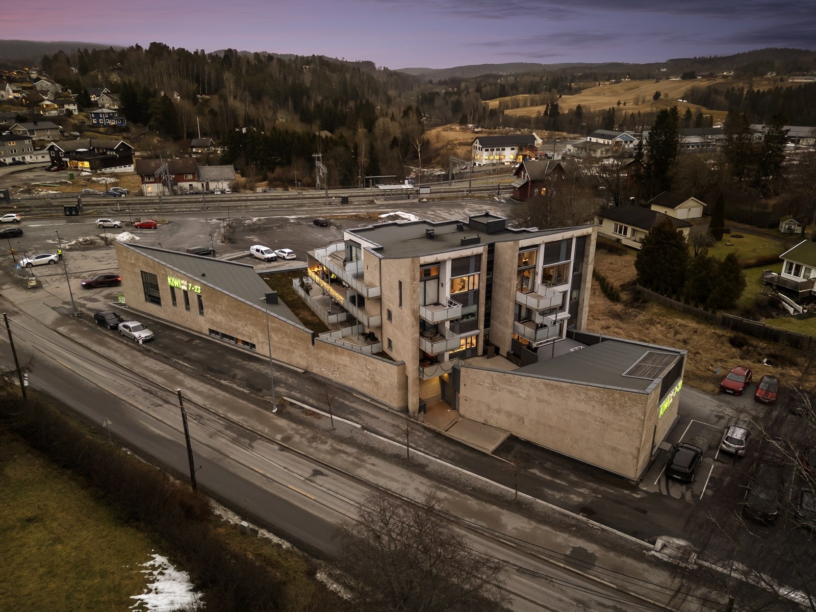Dronefoto Galleribilde