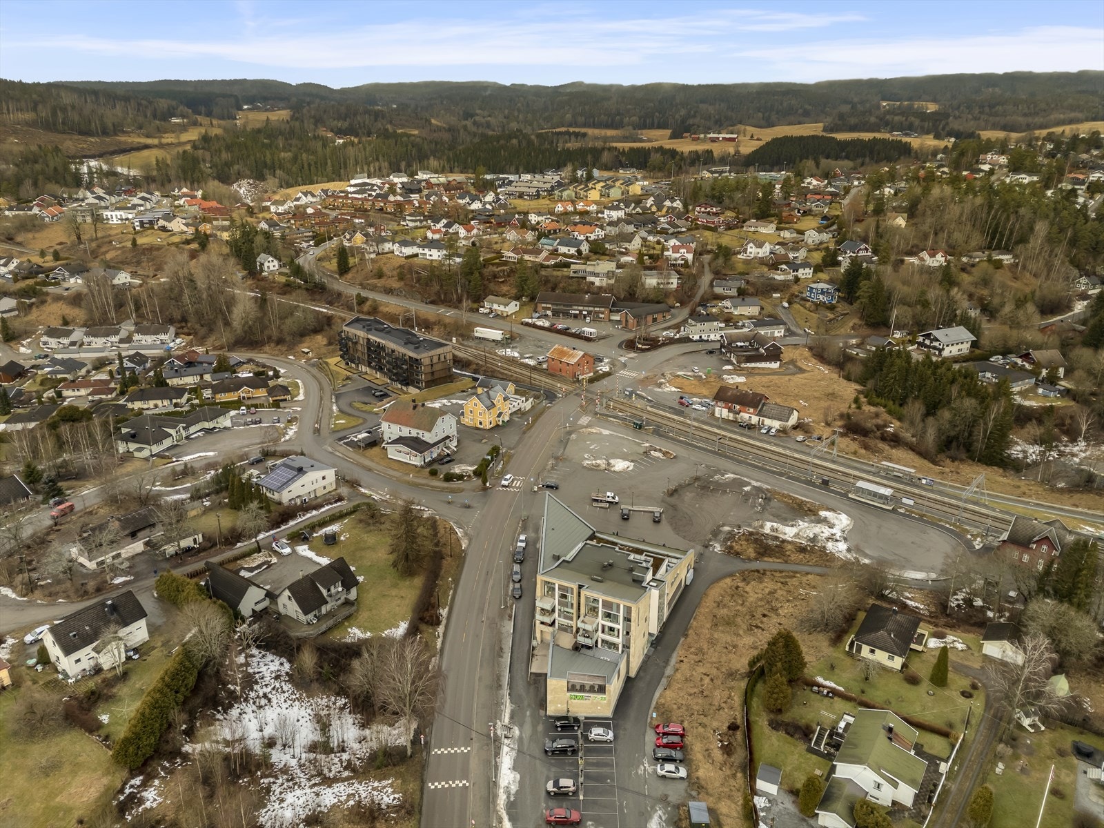 Dronefoto Galleribilde