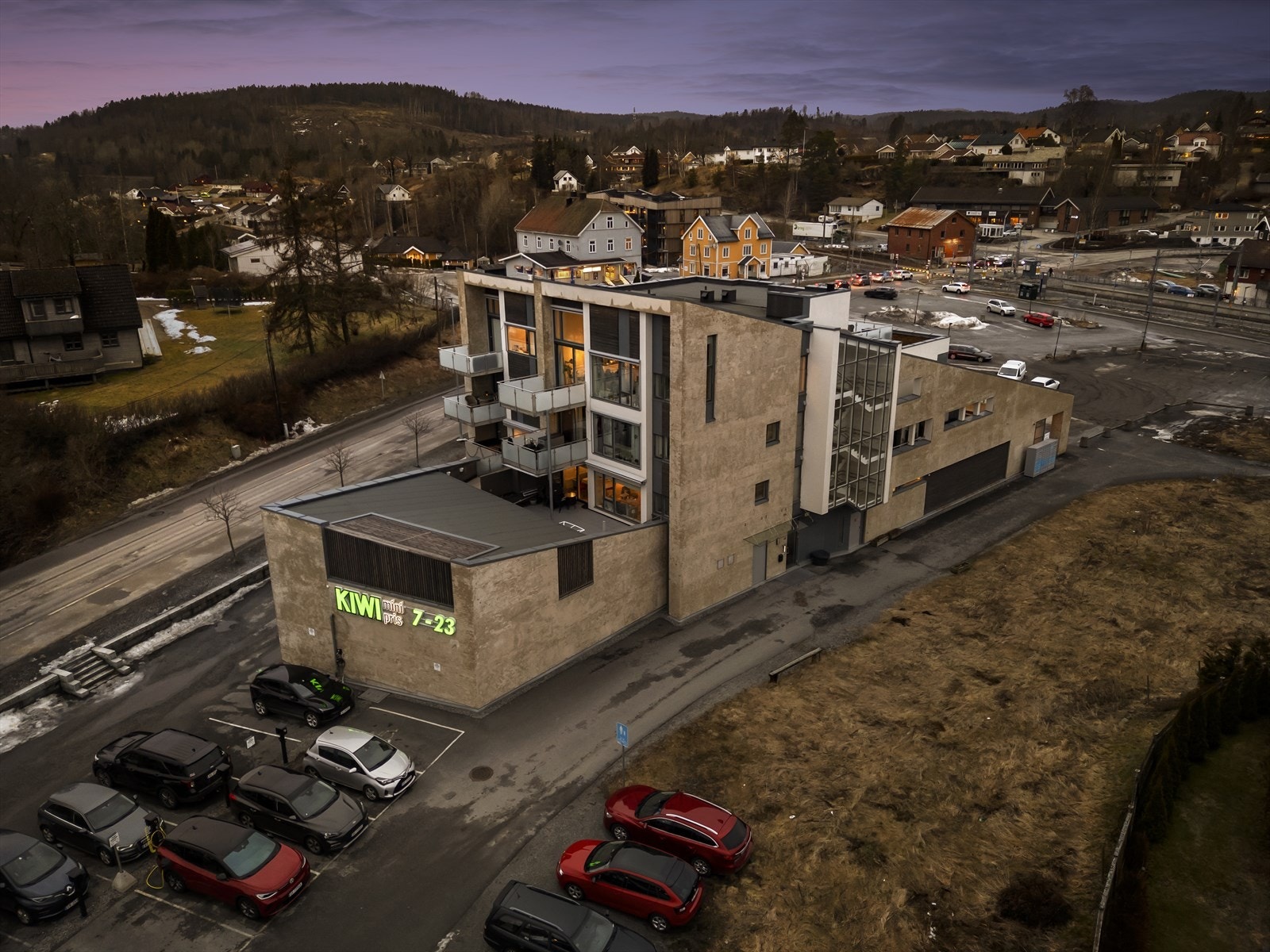 Dronefoto Galleribilde
