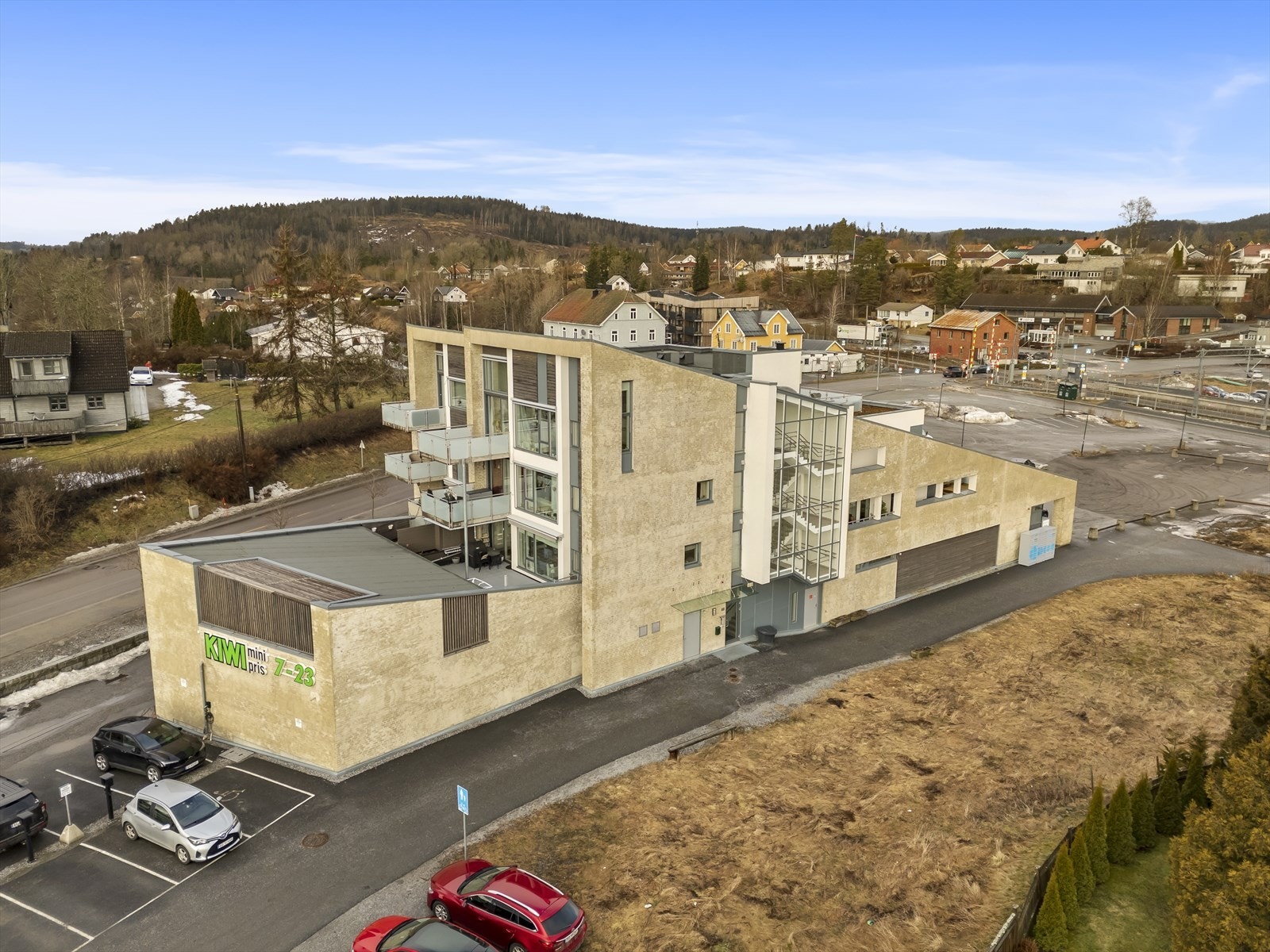 Dronefoto Galleribilde