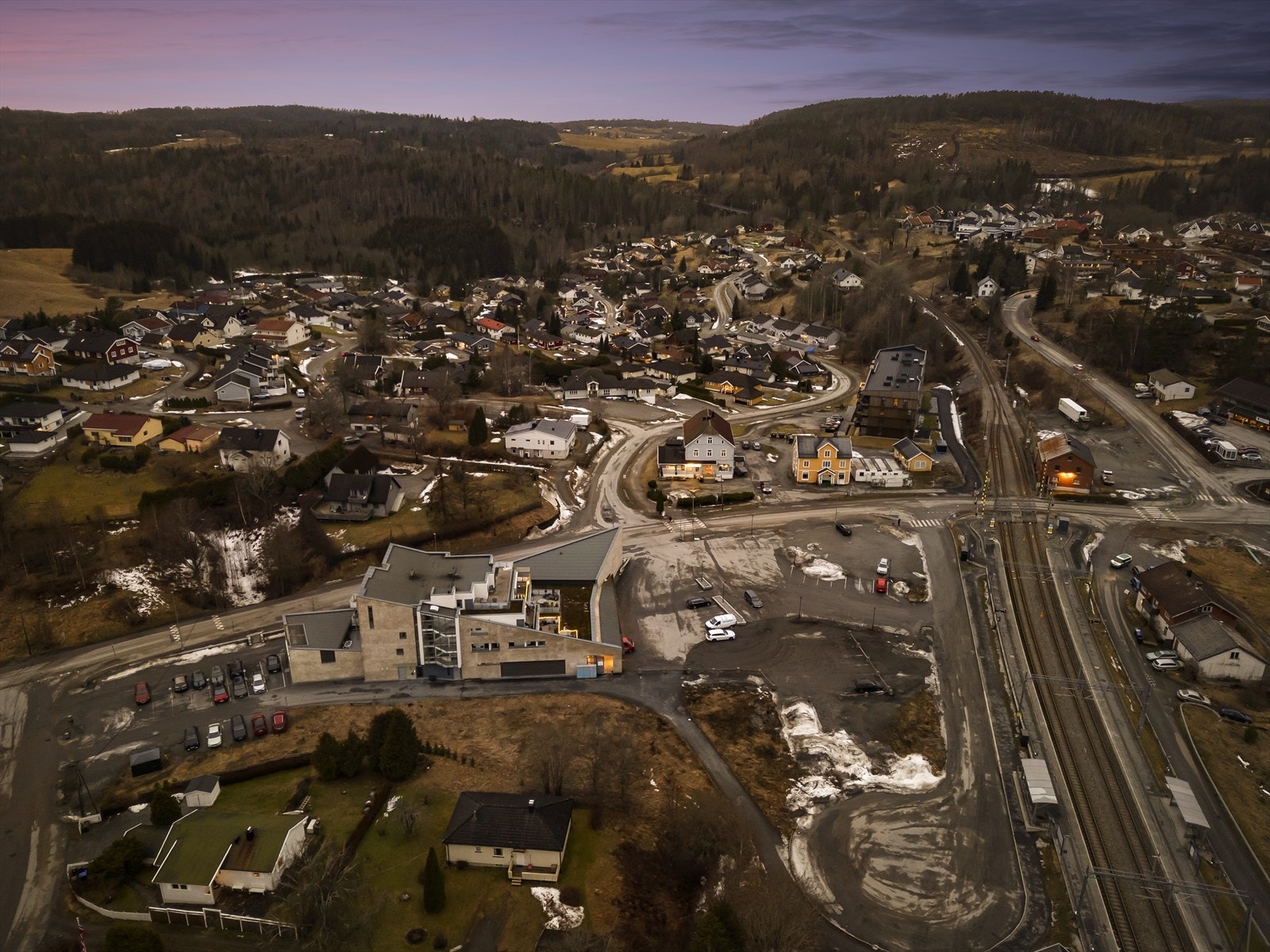 Dronefoto Galleribilde