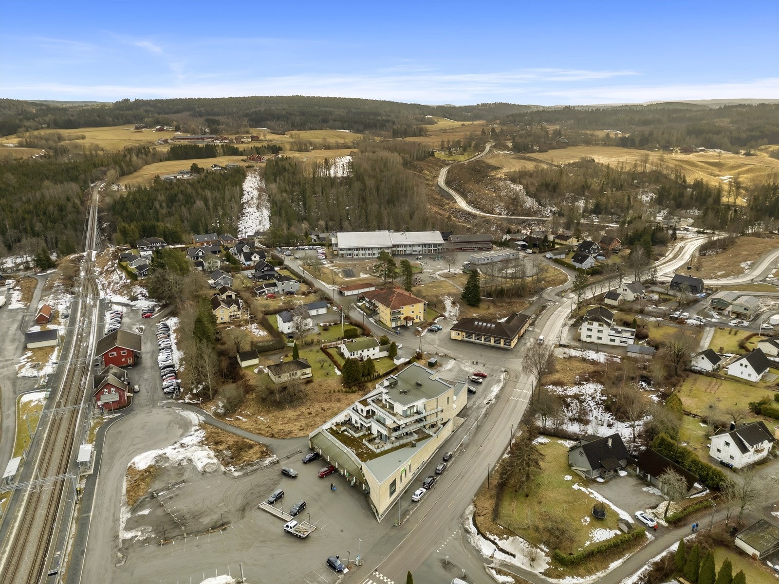Dronefoto Galleribilde