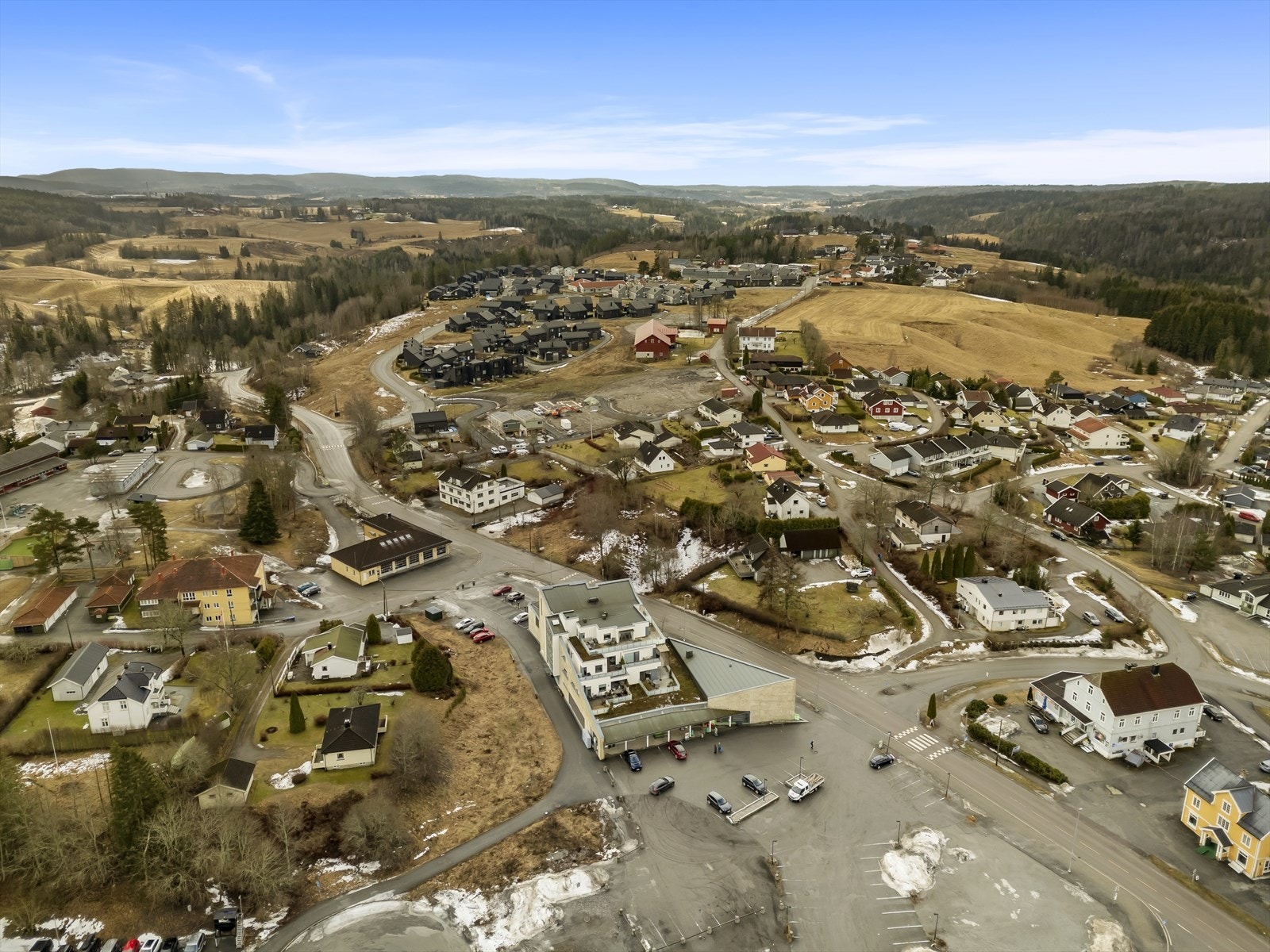 Dronefoto Galleribilde
