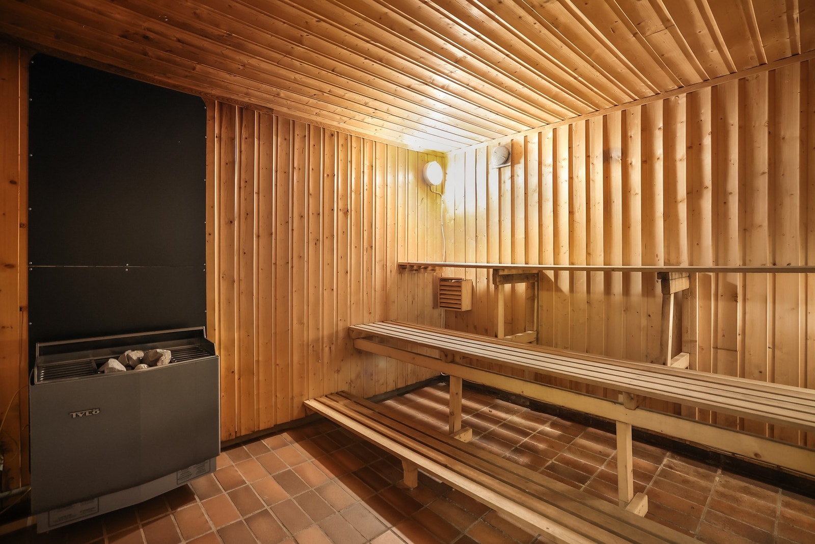 Badstue i sanitærbygg Galleribilde