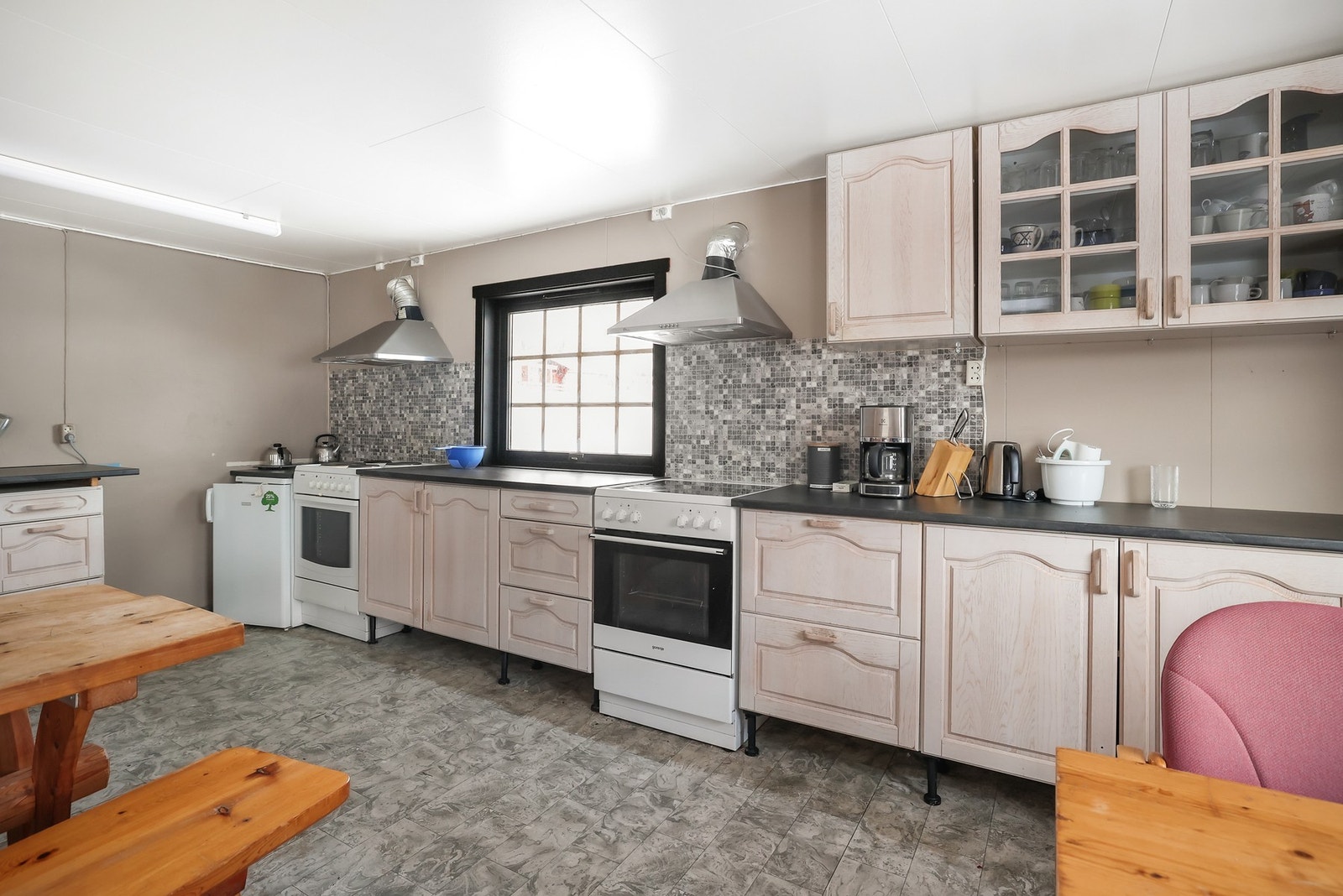 Sanitærbygg med kjøkken/stue Galleribilde