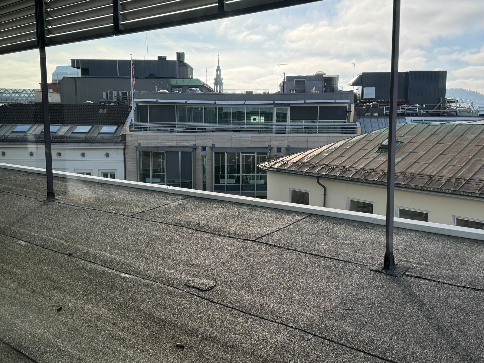 Utsikt fra lokalet Galleribilde