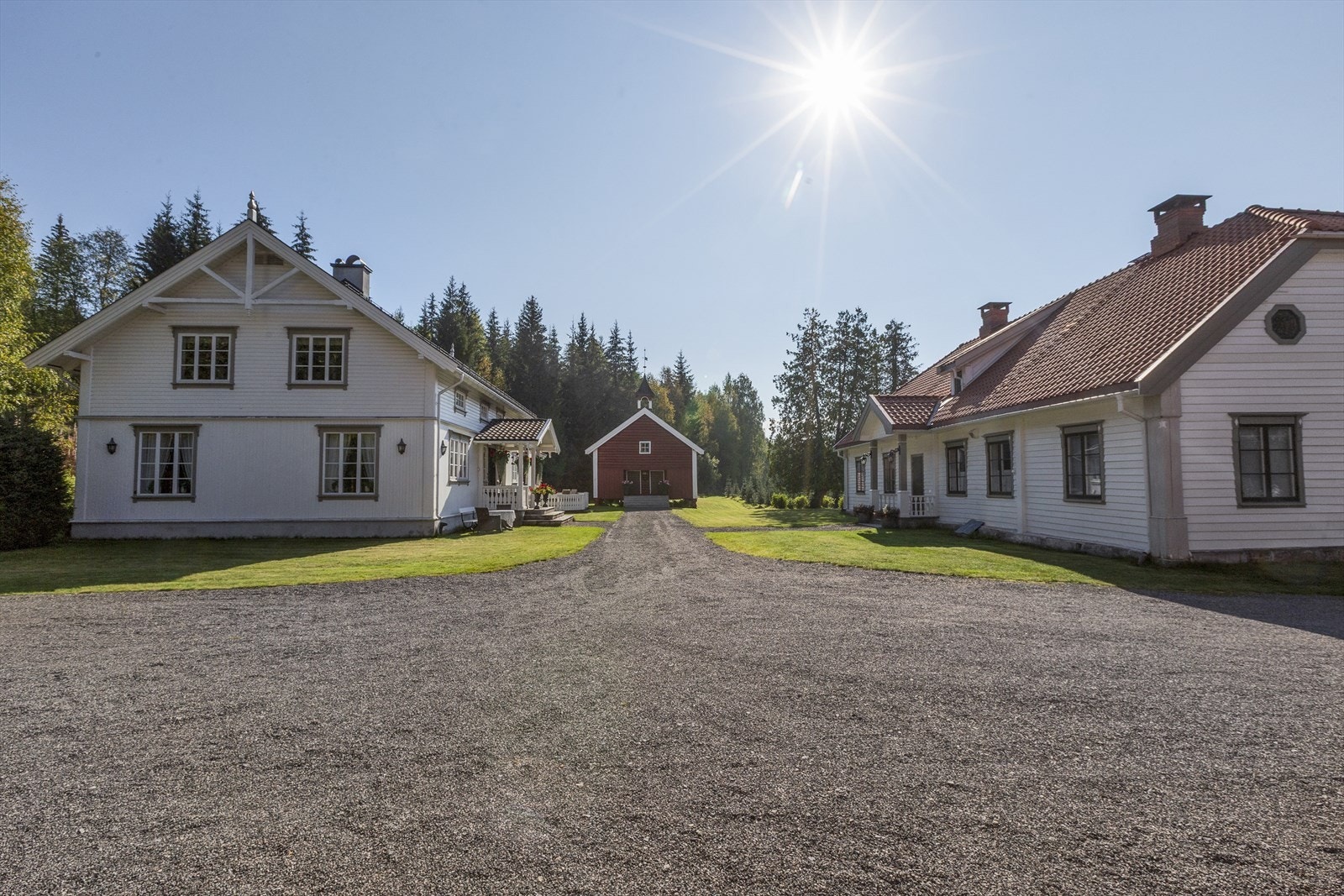 Hyggelig og intimt tun Galleribilde