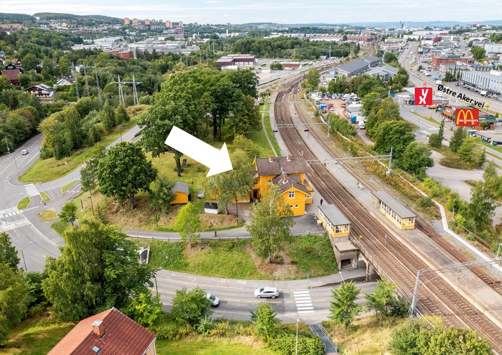 Enkel tilgjengelighet til hele det sentrale Østlandsområdet Galleribilde