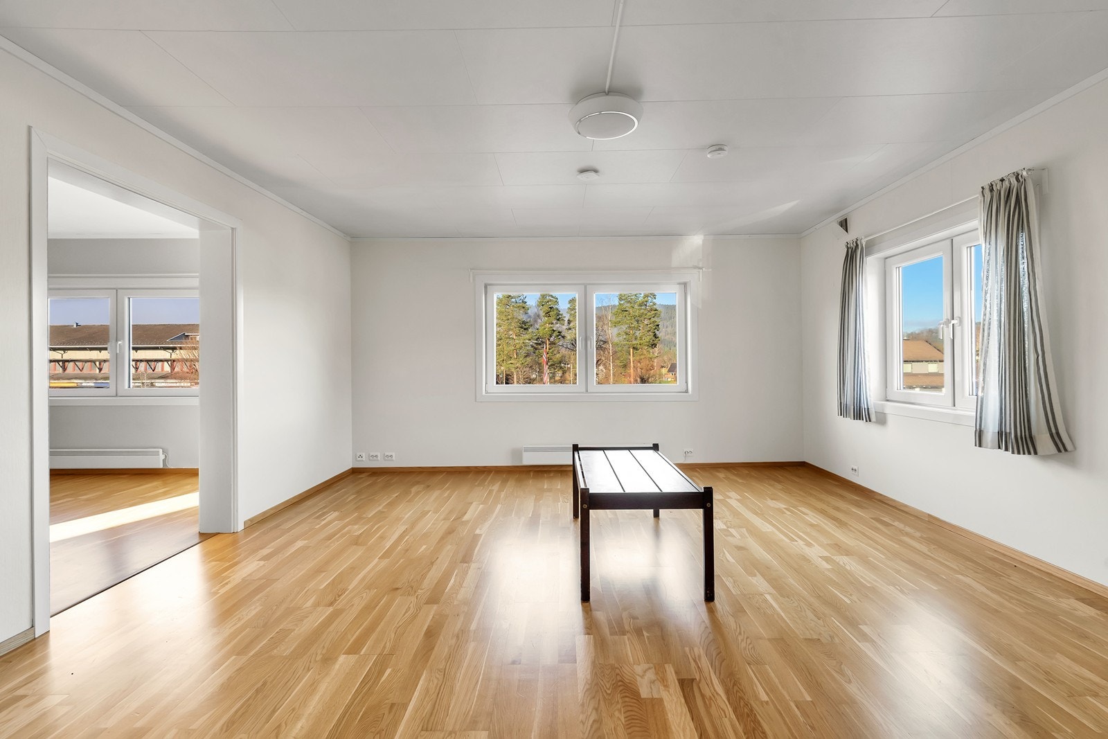 Stue med mye naturlig lys Galleribilde