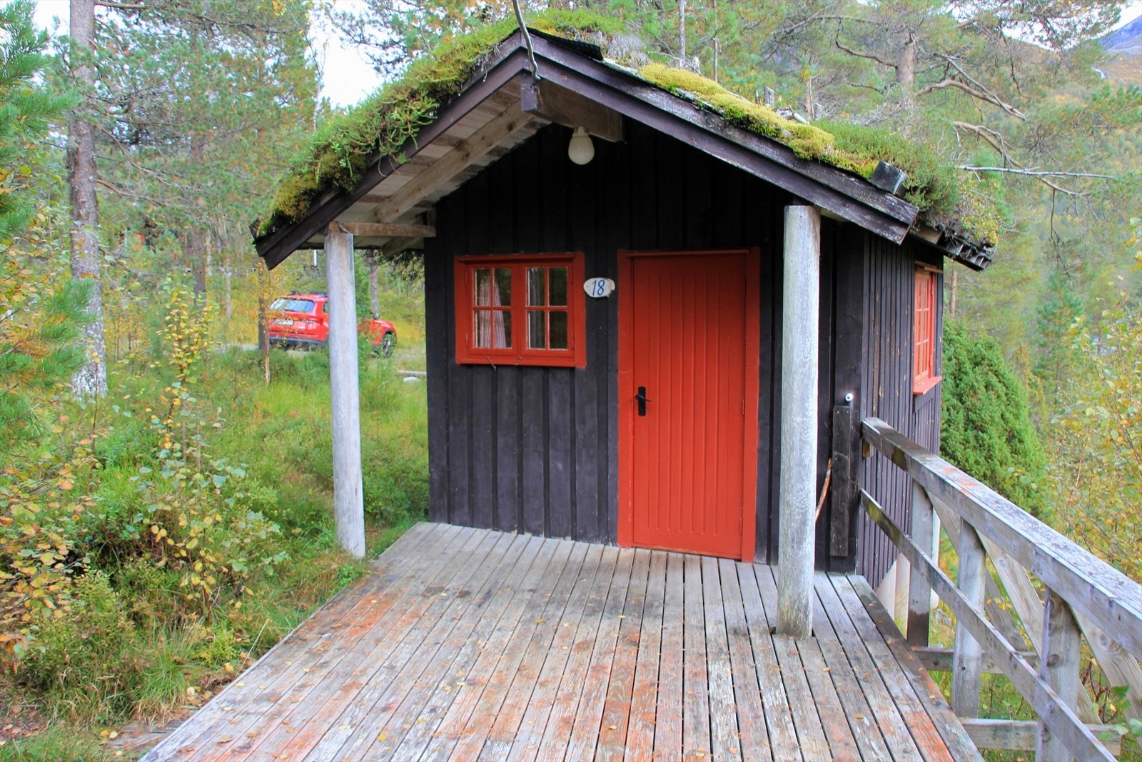Hovhyttegrend Hytte 18 Galleribilde